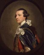 Sir Joshua Reynolds Portrait of 2nd Marquess of Rockingham oil painting on canvas